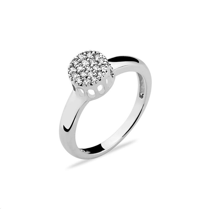 ANEL CHUVEIRO COM PEDRAS DE ZIRCÔNIA