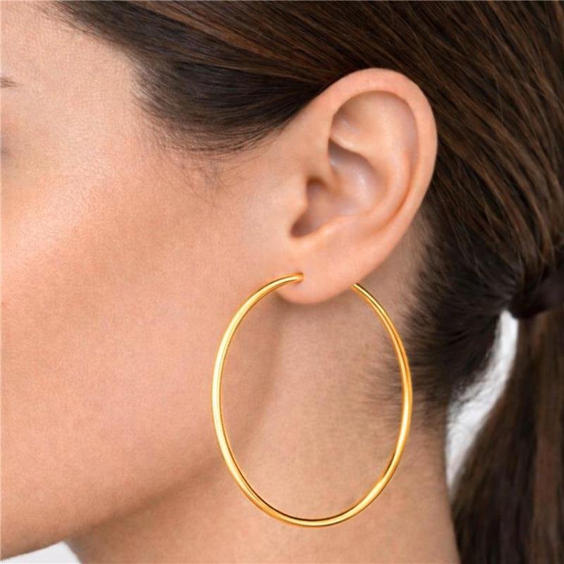 BRINCO ARGOLA REDONDA 55 MM 