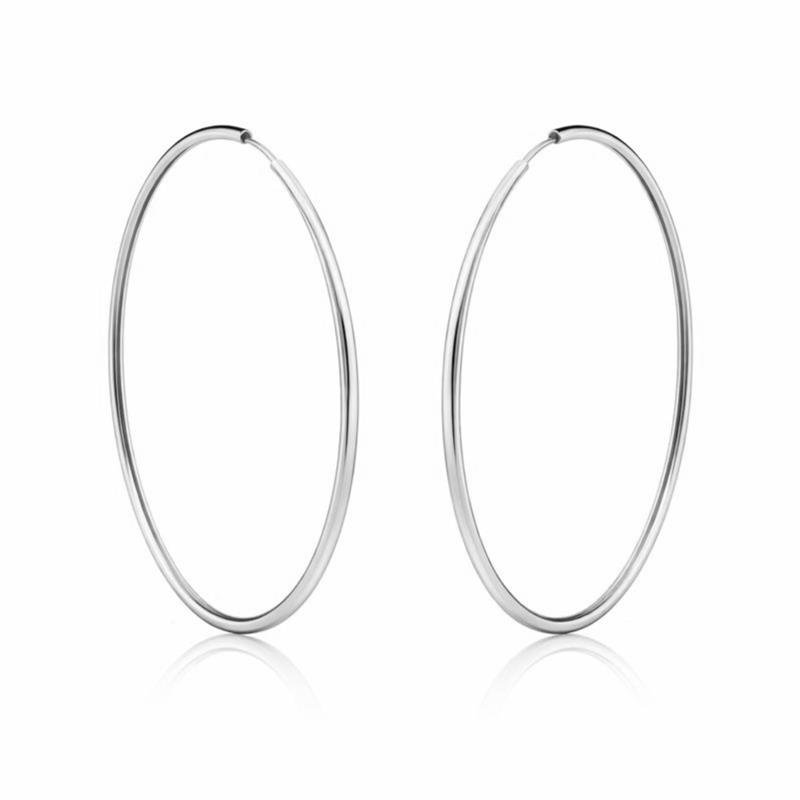 BRINCO ARGOLA REDONDA 55 MM 