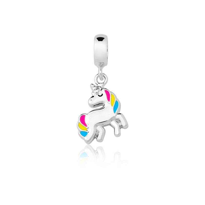CHARM PENDENTE UNICÓRNIO MÁGICO - PINK STAR