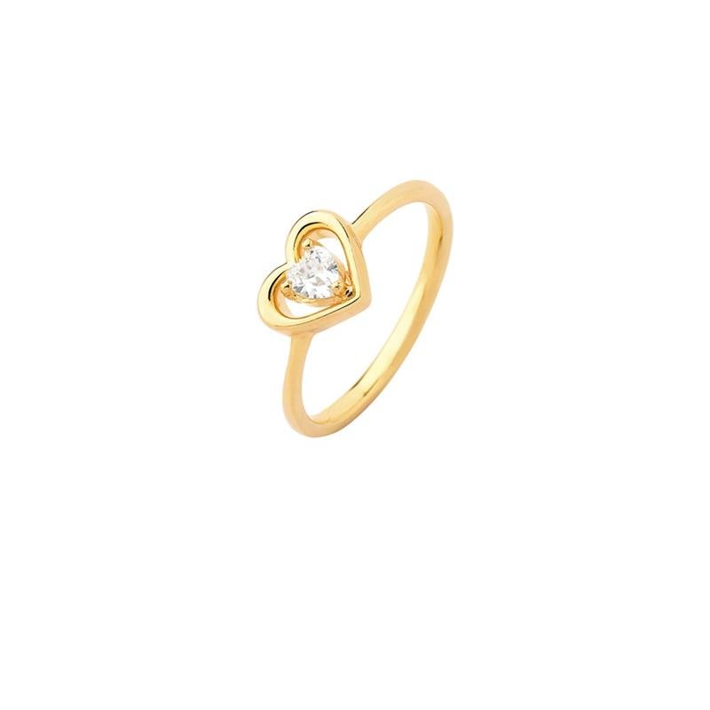 ANEL DOIS CORAÇÕES - PINK STAR