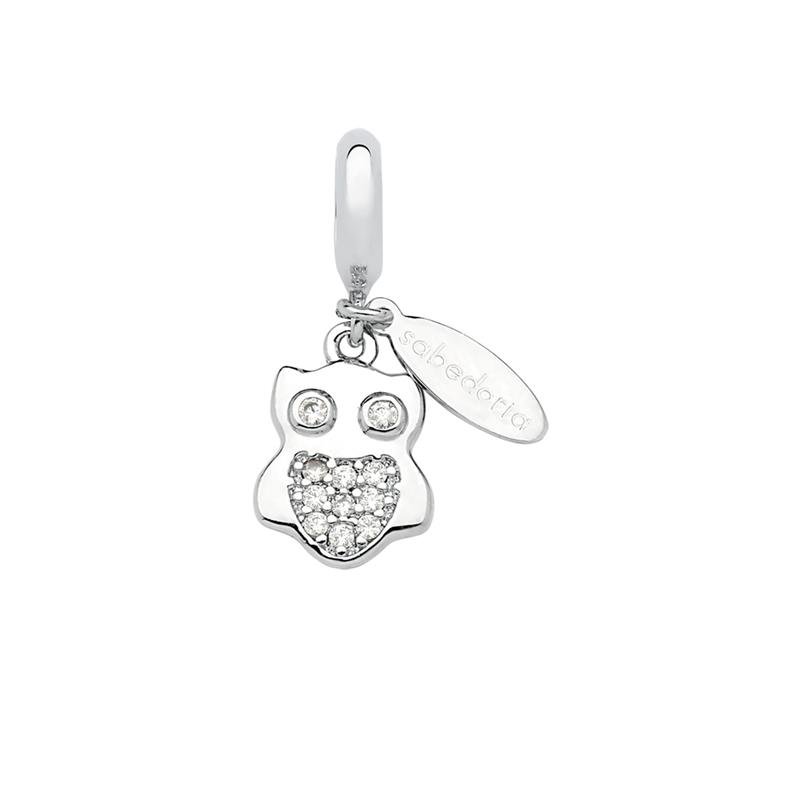 CHARM PENDENTE CORUJA SABEDORIA - SENTIMENTOS