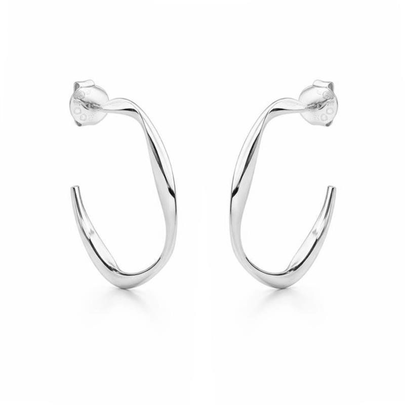 BRINCO ARGOLA TORCIDA FITA METAL