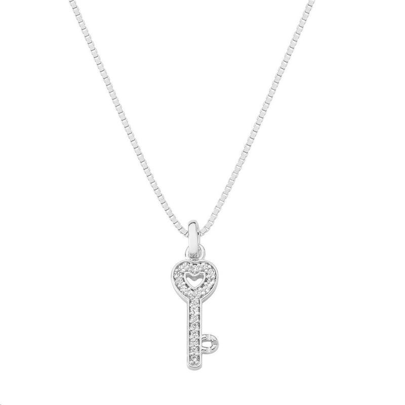 GARGANTILHA CHAVE CRAVEJADA