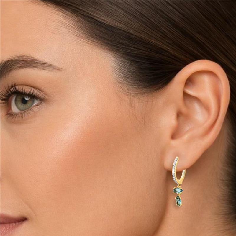 BRINCO CLICK CRAVEJADO NAVETE PENDENTE