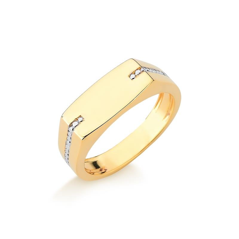 ANEL MASCULINO MESA COM TEXTURA- PRIMMO