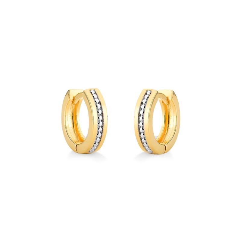 BRINCO CLICK DETALHE TEXTURIZADO MASCULINO