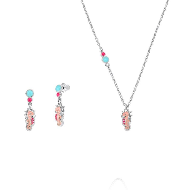 CONJUNTO CAVALO MARINHO - PINK STAR