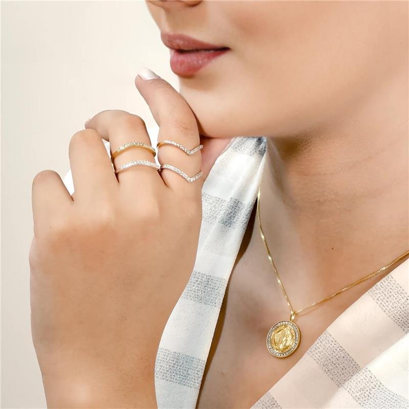 GARGANTILHA MEDALHA DE SÃO BENTO 05-25